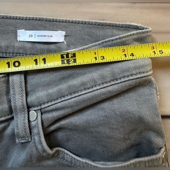 BLDWN NWT Jeans Size 29 Men’s Modern Slim Gray Cotton Blend Stretch Preppy - Picture 5 of 15